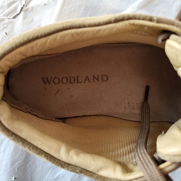 Woodland Tan High-Top Sneakers, Size 44 (12 Inches ) - Picture 7 of 8